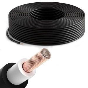 10M De Câble Solaire 6MM2 Noir
