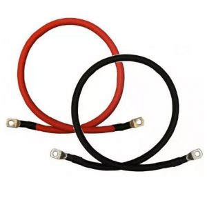 2X1M Câble Batterie 35MM2 - M8 - (Noir - Rouge)
