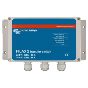 CoMMutateur De Transfert-Filax 2-230V/50Hz-240V/60Hz - Victron Energy