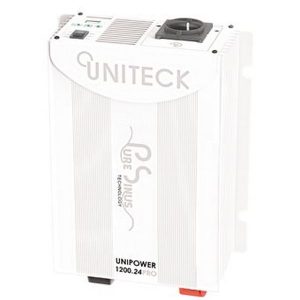Convertisseur 1200W 24V - 230V Pure Sinus-Unipower 1200.24 Pro - Uniteck