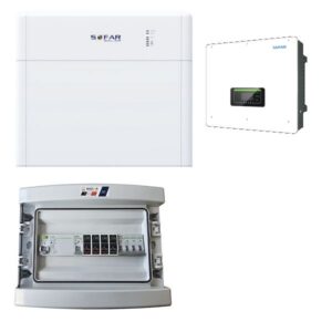Kit Anti-Coupure 10KW - Triphasé - Stockage Lithium 10KWh - Sofar