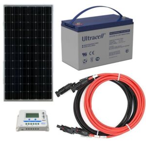 Kit Solaire 115Wc 12V Autonome Stockage 1