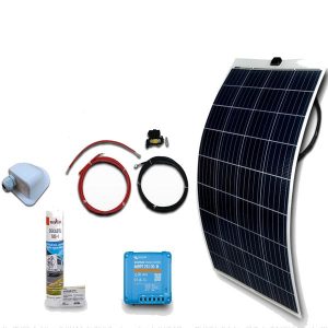 Kit Solaire 150Wc 12V Souple Camping-Car Bateau Victron