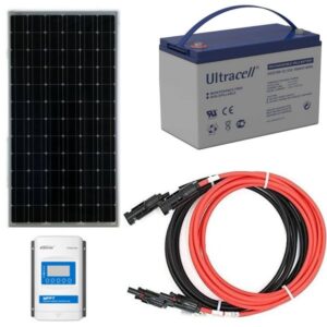 Kit Solaire 230Wc 12V Autonome Lithium 1