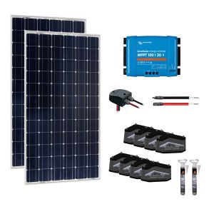 Kit Solaire 350Wc - 12V - Camping Car - Bateau