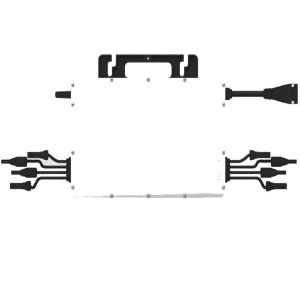 Micro Onduleur 2000Va - 4 Mppt - Hms-2000-4T - Hoymiles