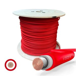 20M De Câble Solaire 6MM2 Rouge