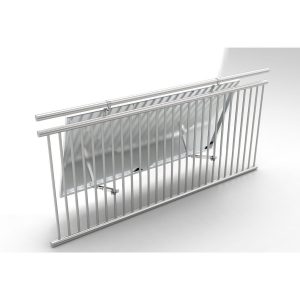 Support individuel de panneau solaire pour balcon